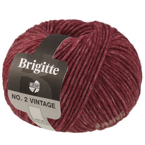 Lana Grossa BRIGITTE NO. 2 Vintage | 212-burgundy mottled