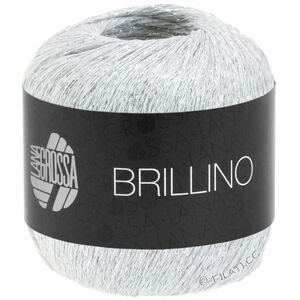 Lana Grossa BRILLINO | 10-white/silver