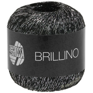 Lana Grossa BRILLINO | 13-black/silver
