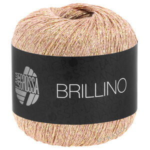Lana Grossa BRILLINO | 19-antique pink/gold