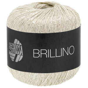 Lana Grossa BRILLINO | 32-cream/silver