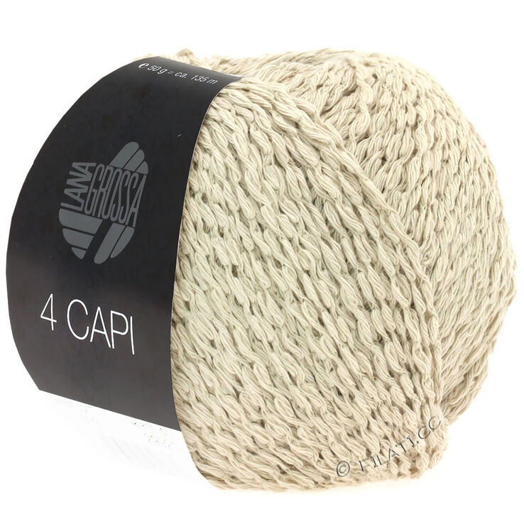 Lana Grossa 4 CAPI | 01-sand