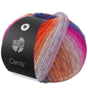 Lana Grossa CANDY | 03-brown/dark brown/red brown/turquoise/green/citrus yellow/nougat/camel/blue/beige/pink/dark blue/dark violet/orange/fuchsia