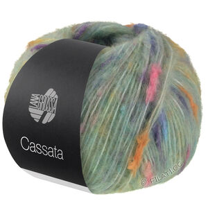 Lana Grossa CASSATA | 11-subtle green/light orange/rose/light gray/purple