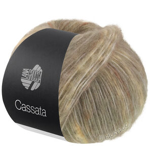 Lana Grossa CASSATA | 17-green gray/peach/nougat/purple gray