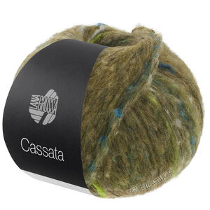 Lana Grossa CASSATA | 18-olive/white green/may green/light gray/gray blue