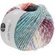 Lana Grossa COLORS FOR YOU | 145-light gray/dark gray/terracotta/violet blue/raw white/blackberry/light blue/blue/berry/salmon/rose