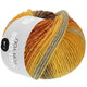 Lana Grossa COLORS FOR YOU | 164-yellow/saffron yellow/light gray/violet blue/ochre/brown/gray brown