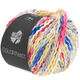 Lana Grossa COLORTWIST | 03-white/pink/yellow/gray purple/blue