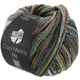 Lana Grossa COOL MERINO Big Color | 412-gray/yellow/olive/turquoise/green/dark green/ochre