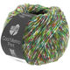 Lana Grossa COOL MERINO Print | 103-blackberry/dark green/yellow green/gray green