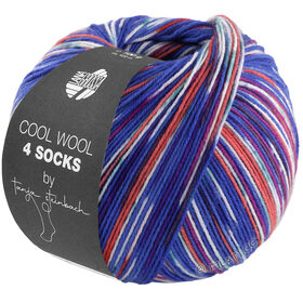 COOL WOOL 4 SOCKS PRINT III from Lana Grossa