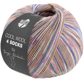 COOL WOOL 4 SOCKS PRINT III from Lana Grossa
