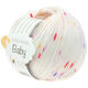Lana Grossa COOL WOOL Baby 25g | 352-white/raspberry/purple/purple