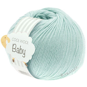 Lana Grossa COOL WOOL Baby Uni/Print 50g | 257-light turquoise