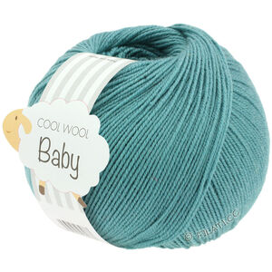 Lana Grossa COOL WOOL Baby Uni/Print 50g | 284-mint turquoise