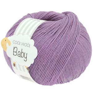 Lana Grossa COOL WOOL Baby Uni/Print 50g | 328-purple