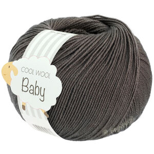 Lana Grossa COOL WOOL Baby Uni/Print 50g | 334-dark gray mottled