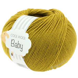 Lana Grossa COOL WOOL Baby Uni/Print 50g | 346-mustard yellow
