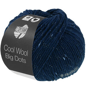 Lana Grossa COOL WOOL Big Dots | 102-dark blue