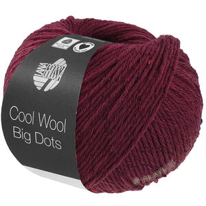 Lana Grossa COOL WOOL Big Dots | 104-burgundy