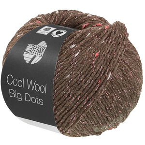 Lana Grossa COOL WOOL Big Dots | 111-gray brown