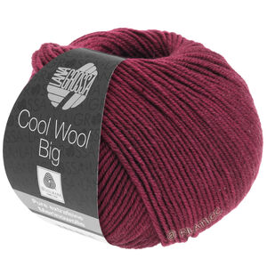 Lana Grossa COOL WOOL Big  Uni/Melange | 1000-burgundy