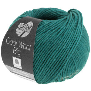 Lana Grossa COOL WOOL Big  Uni/Melange | 1003-blue green