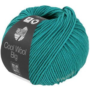 Lana Grossa COOL WOOL Big  Uni/Melange | 1043-turquoise green