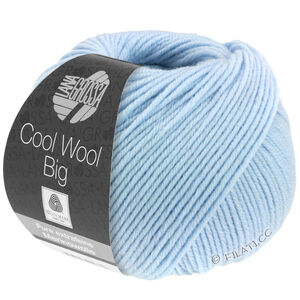Lana Grossa COOL WOOL Big  Uni/Melange | 0604-light blue
