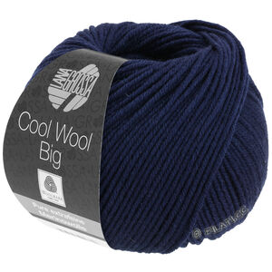 Lana Grossa COOL WOOL Big  Uni/Melange | 0630-night blue