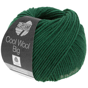 Lana Grossa COOL WOOL Big  Uni/Melange | 0949-bottle green