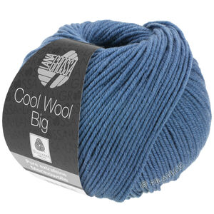Lana Grossa COOL WOOL Big  Uni/Melange | 0968-pigeon blue