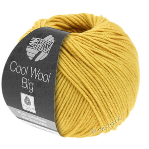 Lana Grossa COOL WOOL Big  Uni/Melange | 0986-saffron yellow