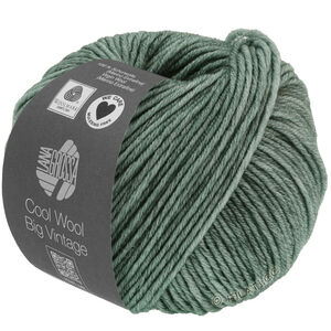 Lana Grossa COOL WOOL Big Vintage | 7168-green gray