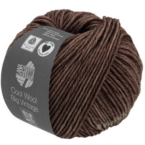Lana Grossa COOL WOOL Big Vintage | 7184-dark brown