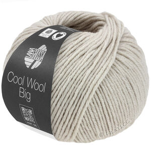 Lana Grossa COOL WOOL Big Mélange (We Care) | 1691-grège mottled