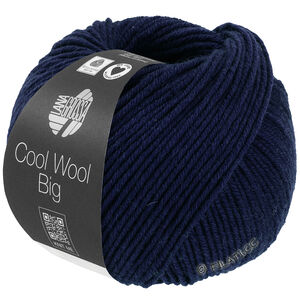Lana Grossa COOL WOOL Big Mélange (We Care) | 1694-night blue mottled
