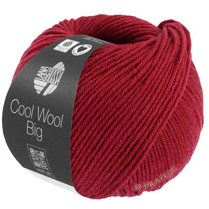 Lana Grossa COOL WOOL Big Mélange (We Care) | 1701-cherry red mottled