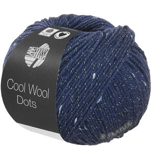 Lana Grossa COOL WOOL Dots | 02-dark blue