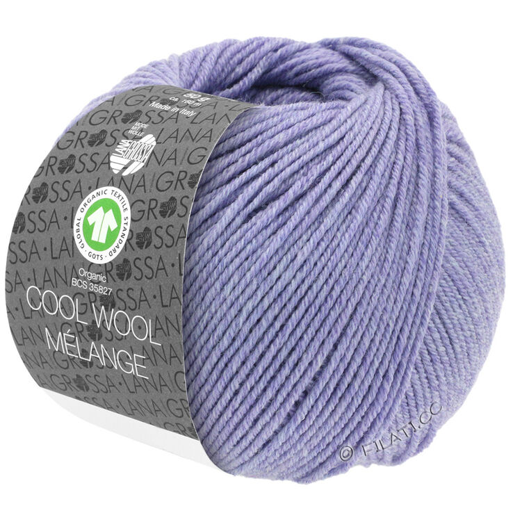 Lana Grossa COOL WOOL Melange (GOTS) | 101-lilac mottled