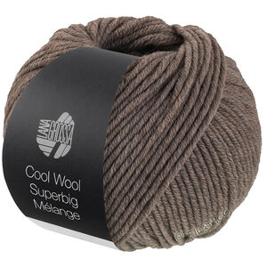 Lana Grossa COOL WOOL Superbig Mélange | 213-taupe mottled
