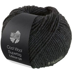 Lana Grossa COOL WOOL Superbig Mélange | 218-anthracite mottled