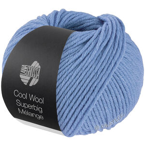 Lana Grossa COOL WOOL Superbig Mélange | 224-sky blue mottled