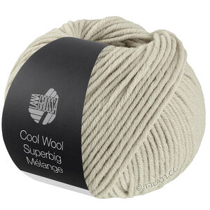 Lana Grossa COOL WOOL Superbig Mélange | 231-light gray mottled