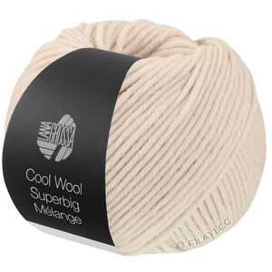 Lana Grossa COOL WOOL Superbig Mélange | 233-grège mottled