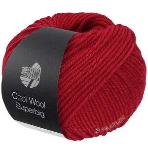 Lana Grossa COOL WOOL Superbig | 08-cherry red
