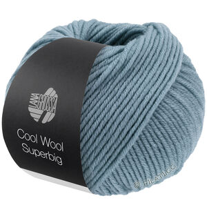 Lana Grossa COOL WOOL Superbig | 19-gray blue