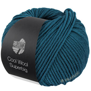 Lana Grossa COOL WOOL Superbig | 32-blue petrol