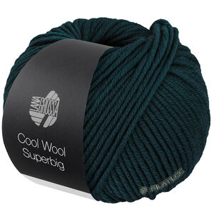 Lana Grossa COOL WOOL Superbig | 33-dark petrol